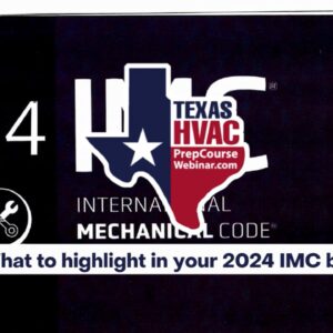 International Mechanical Code 2024 - Video
